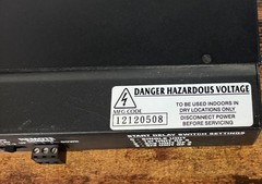 Middle Atlantic USC-6R 6-step sequencer 115 volt 12 volts output, E204950