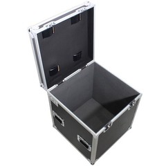ProX XS-UTL4 Half Trunk Utility Flight Case with Caster Dish and Wheels, Medium