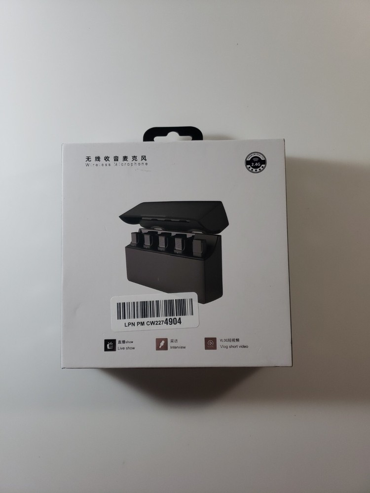 Jostart Wireless Mic Plug N Play 4-Pack Lavalier Microphone For iPhone New