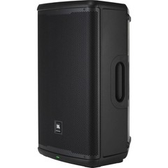 JBL EON715 15″ 1300W Powered PA Speaker Pair, Bundle with Stands and Cables