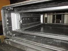 Rackmount 03U x24 ECS Legacy Composite Shock Mount Shockmount Case Black VGU