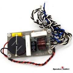 PX-1515 2Way 1.8Khz Pro Audio Speaker Passive Crossover dual woofer 2x 15 +Horn