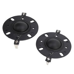 2PCS Tweeter Diaphragm Soft Sound Quality For 4 Inch Tweeter Easy To Use
