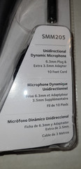 Sealed New In Package Singing Machine SMM205 Unidirectional Dynamic Microphone