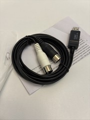 USB MIDI Cable 6.5ft – High-Speed Plug Play Interface for Instruments