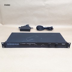 Shure L4 Diversity Wireless Receiver Marcad W/Power Supply L4-CL *Tested* E6880