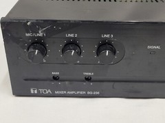 TOA BG-235 CU 3-Channel Mixer and Amplifier