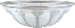 23152-11A Clear & Frosted 2 Tone Replacement Glass Shade for Medium Base Socket