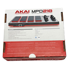 AKAI Professional, MPD218, USB MIDI Controller, 16 MPC Pads, Original Box, New