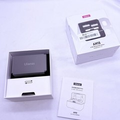 Wireless Lavalier Microphone with Charging Case,AI Noise Reduction, 8GB, AM18