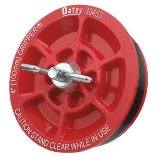 4 in. Mechanical End-of-Pipe Gripper Plug – 1 Each 1 Count (Pack of 1)