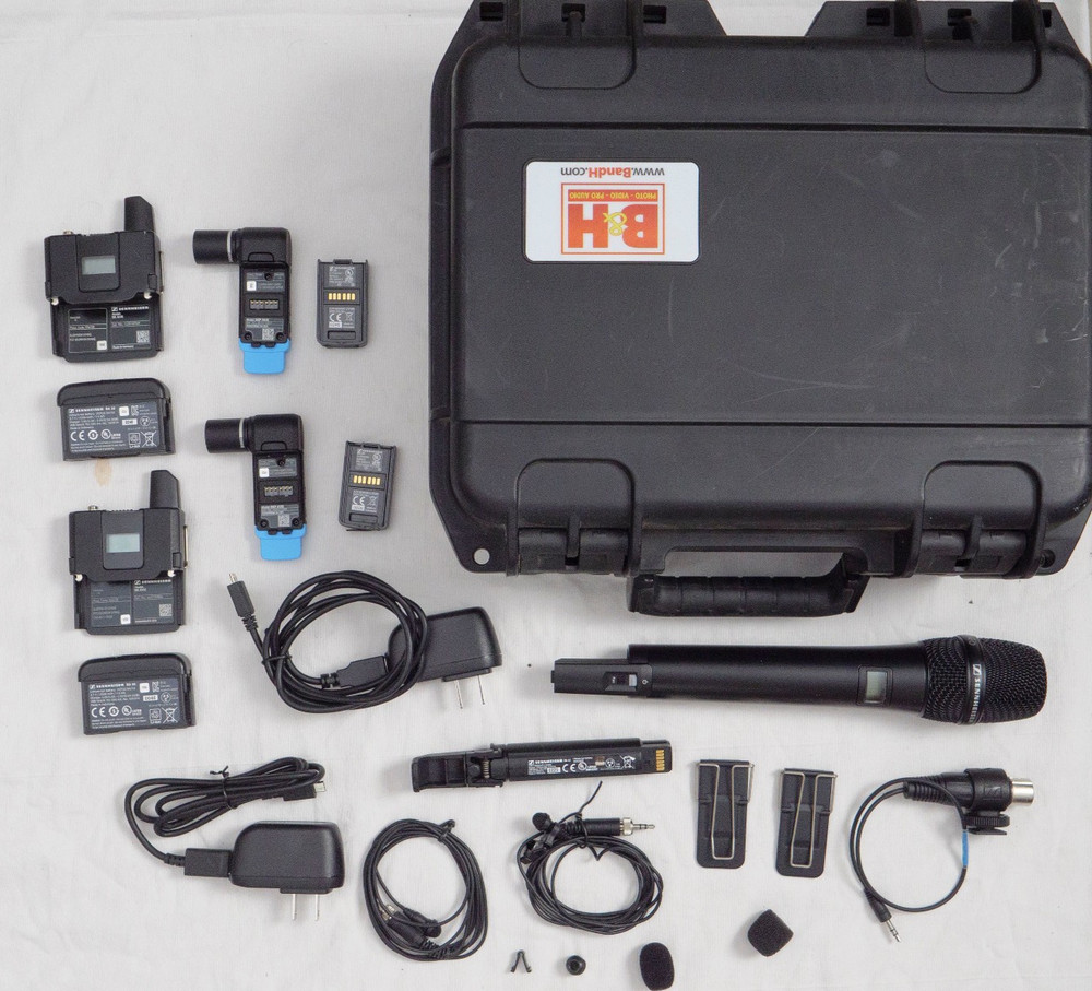 Sennheiser AVX Wireless Kit x 2 + AVX Mic + Custom B&H Pelican case!