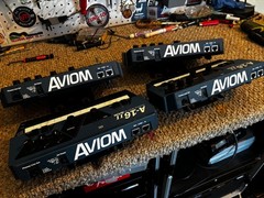 Aviom A-16II (A16-II) Personal Monitor Mixer with mount and power supply