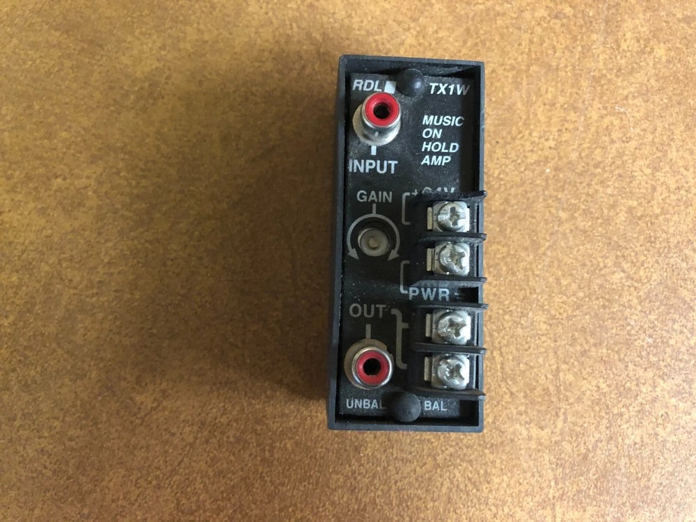 Radio Design Labs RDL TX-1W Music on Hold Amplifier 1 Watt