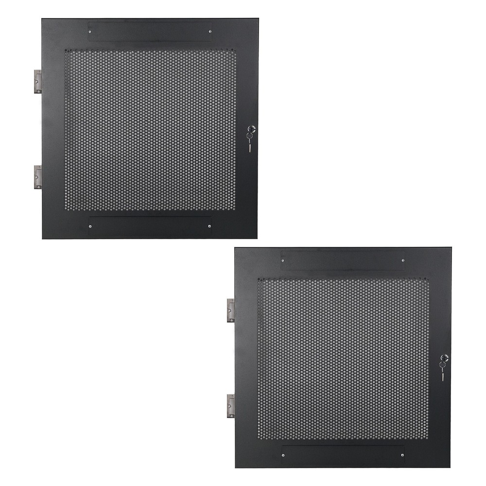Sound Town Server Rack Doors, for STRK-M12U Server Rack (STRK-DS12U)