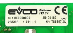 EVCO Beliuno ITALY CT1ML0050000 Console Board