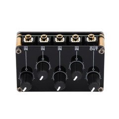 8.35*5.4*2.1cm 4 Channel 3.5mm Stereo Audio Mixer Fit For live performances