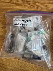Neutrik NC4FX – 4 pole female cable connector with Nickel housing
