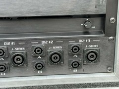 D&B Audiotechnik D12 Power Amp Rack PackageW/3 D12, Distro, Cables #1128THS