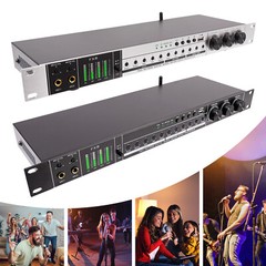 USB Audio Processor Mixer Professional Anti-howling Audio Processor w/ Bluetooth