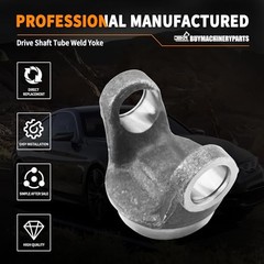 Driveshaft Tube Yoke 3-28-57 Weld Yoke N3-28-57 P3-28-57 3.000″x .083″ C/L