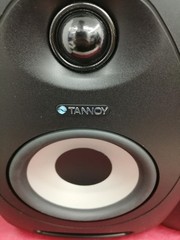 TANNOY REVEAL 502 Active Studio Monitors Pair Bi-Amped Works Tested TB01 8.0/PC