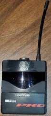 AKG PT 40 Pro Transmitter, Cable Belt Clip, CK 55 Mic and SR40 Single