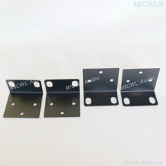 4pcs Metal 1U 19″ Rack Mount ear Mounting jointing with screw cap for frame box