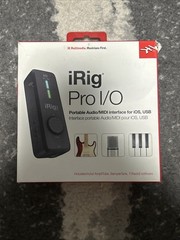 IK Multimedia iRig Pro I/O Universal Audio MIDI Interface Clean!