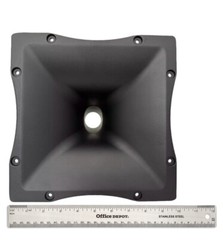 MB Acoustics 9.78″ Aluminum Horn replacement for RCF HF94, 1″ – 1/4″, 90° x 40°