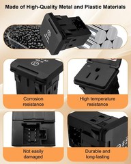Power Outlet Inverter Fit for Ram 1500 2500 3500 4500 5500 2013-2016 Replace …