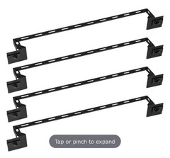 Middle Atlantic LB-1A-4PK L Shaped Lacing Bar – 4 Pack