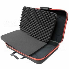 Lightweight Molded Hard-Shell Case for Small DJ Controller up to 22″ x 14.5