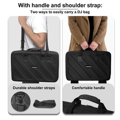 Protective Hard Case for DJ Controllers DDJ-SR, MC4000, NVII, Mixtrack Pro3 & Mo