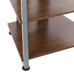 4-Layers AV Media Stand Stereo Stand Media Holder w/ Storage Shelves 110.23 lbs