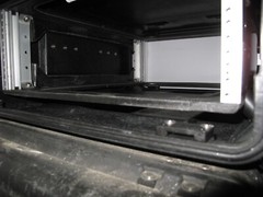 Rackmount 04U x24 ECS Legacy Composite Shock Mount Rack Black Case Shockmount A