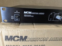 MCM Custom Audio PA Mixer Pre-Amplifier 555-26100 Public Address System