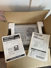 Tascam 788 Digital Portastudio W/ Power Cord PS-P788 Manuals + Original Box NICE
