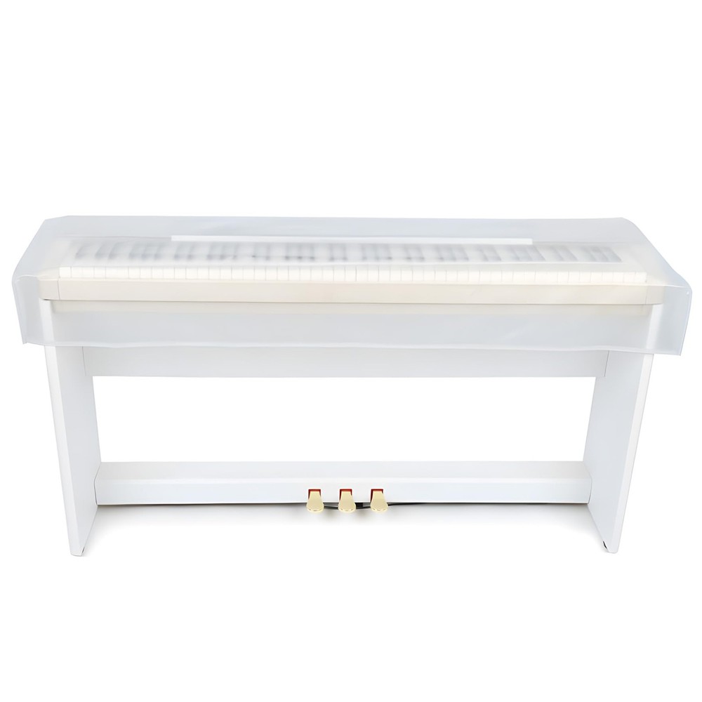 Klmnop Piano Keyboard Dust Cover for 88 Keys, Waterproof Transparent Clear