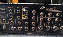 Vintage PEAVEY XR 700 SEVEN CHANNEL DUAL POWERED MIXING CONSOLE
