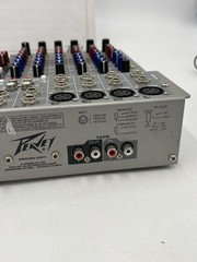 Peavey PV8 8 Channel Mixer Audio Equipped With Power Adapter – Working
