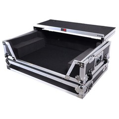 ProX XS-FLX102UWLT Flight Case For Pioneer DDJFLX10 w/Shelf+2U Rack Space+Wheels
