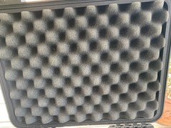 Pelican 1450 Black Hard Protective Case w/ Foam Padding & Carry Handle