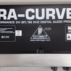 Behringer DEQ2496 Ultracurve Pro Digital 96kHz EQ RTA Mastering Processor 1U Rak
