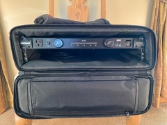 Power Conditioner Furman PL-PLUS C 15A with Voltameter and SKB Soft Rack Case