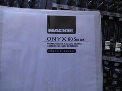 Mackie Onyx 3280 Mixing Console….Good Condition