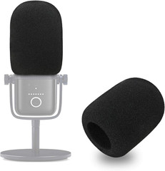 Wave 3 Pop Filter – Professional Mic Windscreen Foam Cover Compatible with Elgat