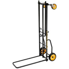 Rock N Roller MultiCart 8in1 Transpter Cart Black FrameYellow Wheels Mid