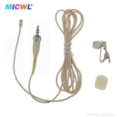 L322 Very Mini Lavalier Lapel Microphone For Sennheiser Wireless BodyPack 3.5mm