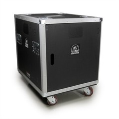 Whirlwind CC-PLD-16P Cyclone Pocket Door Power Distro Rack Road Case 16RUX24x30